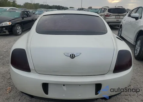 2007 Bentley Continental Gt from USA, damaged, VIN SCBCR73W77C040583